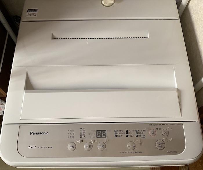 Panasonicの洗濯機_NA-F60B13